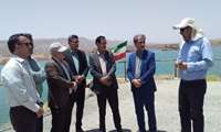  معاون آب و خاک وزیر جهاد کشاورزی وارد دهلران شد